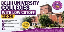 Delhi University Colleges with Low Cutoff